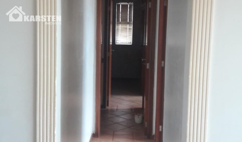 Corredor para os quartos